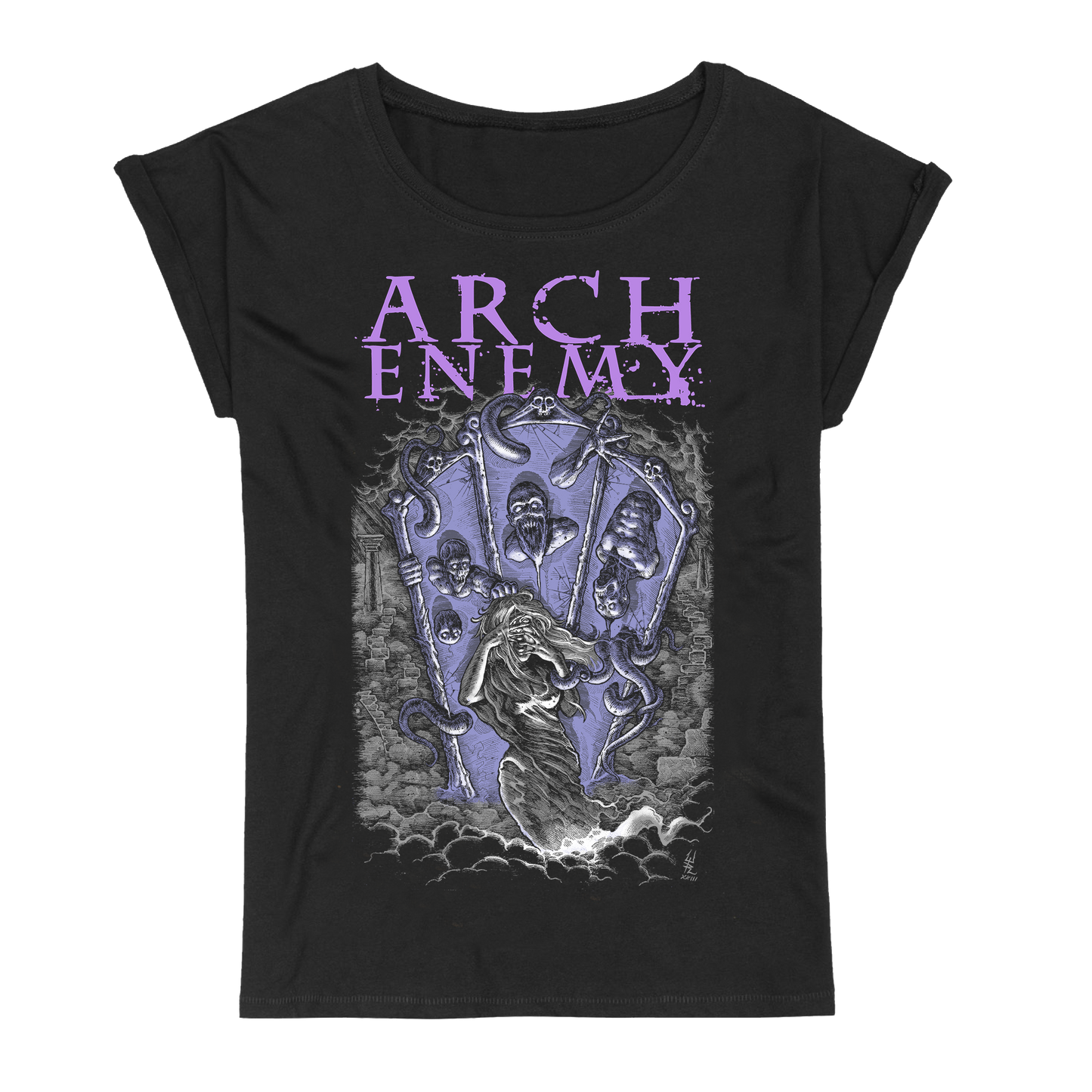 House of Mirrors purple - Girl Shirt
