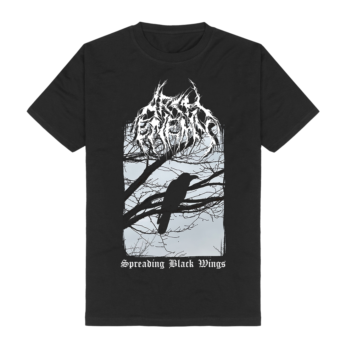 Spreading Black Wings - T-Shirt