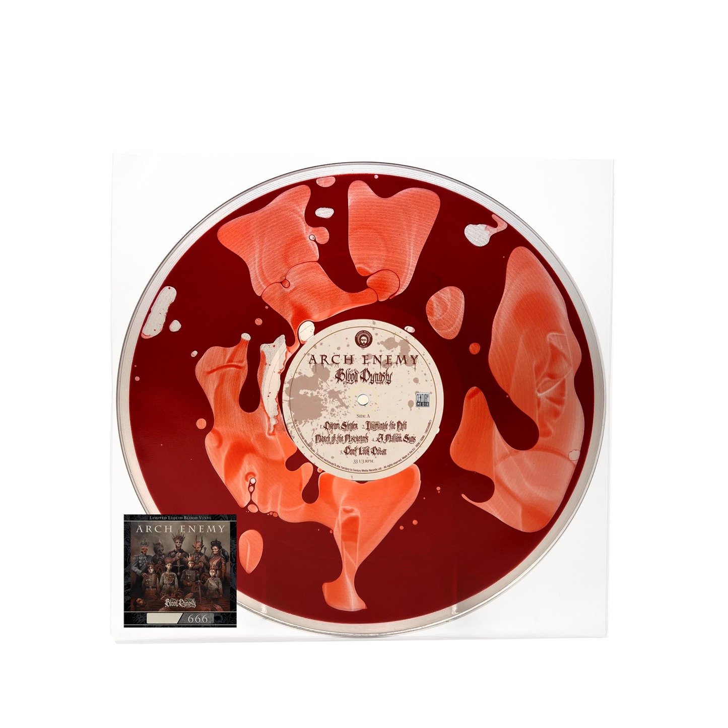 Blood Dynasty - Ltd. LIQUID BLOOD Vinyl (666 Copies Worldwide)