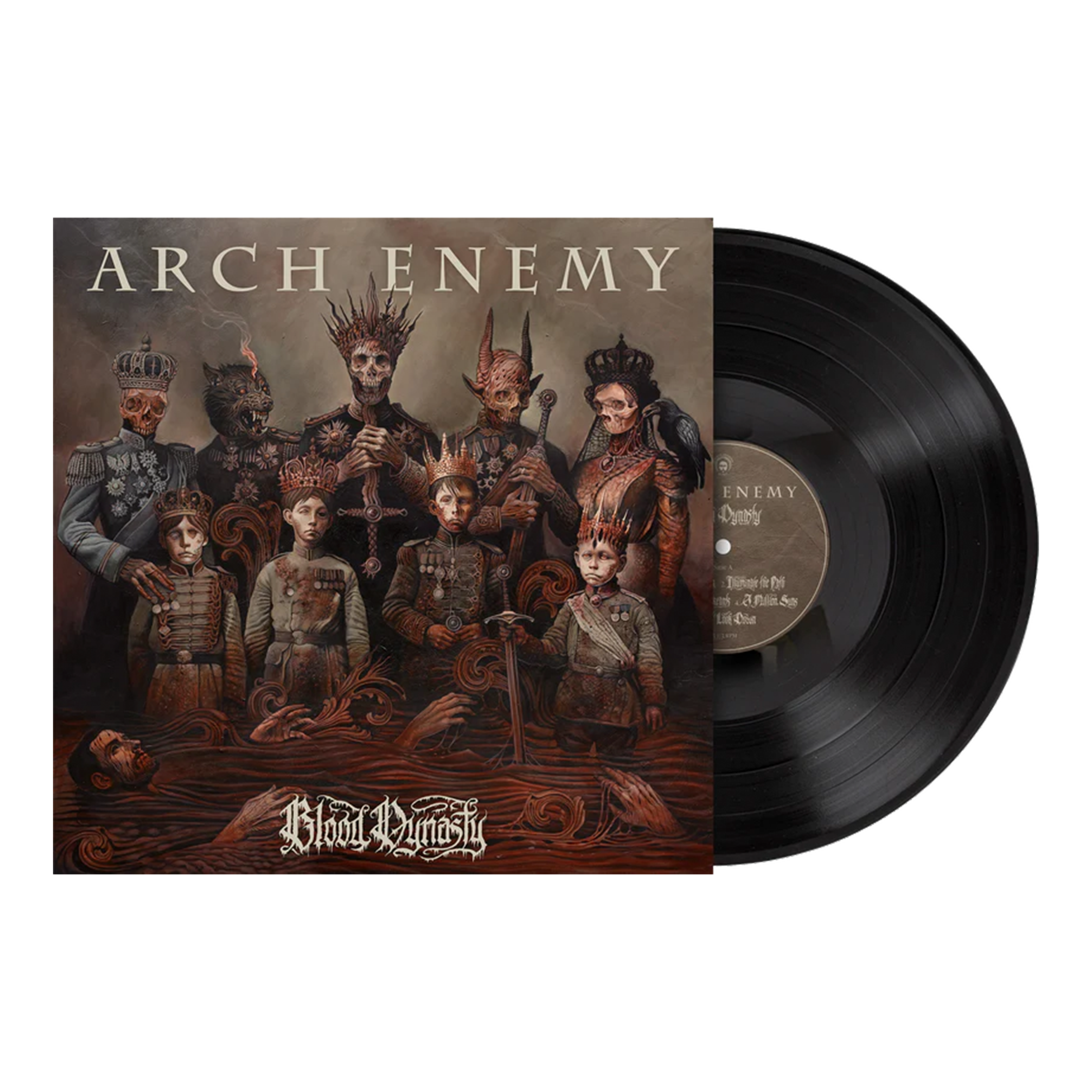 Arch Enemy - Blood Dynasty - Black LP – Arch Enemy Official