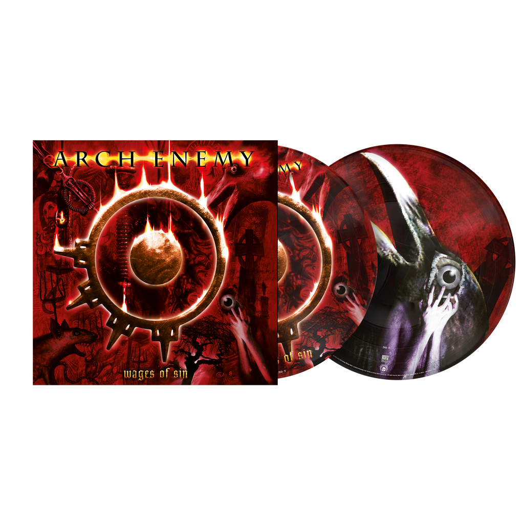 Arch Enemy - WAGES OF SIN (Re-issue 2023) - Ltd. Picture Vinyl Arch Enemy - WAGES OF SIN (Re-issue 2023) - Ltd. Picture Vinyl