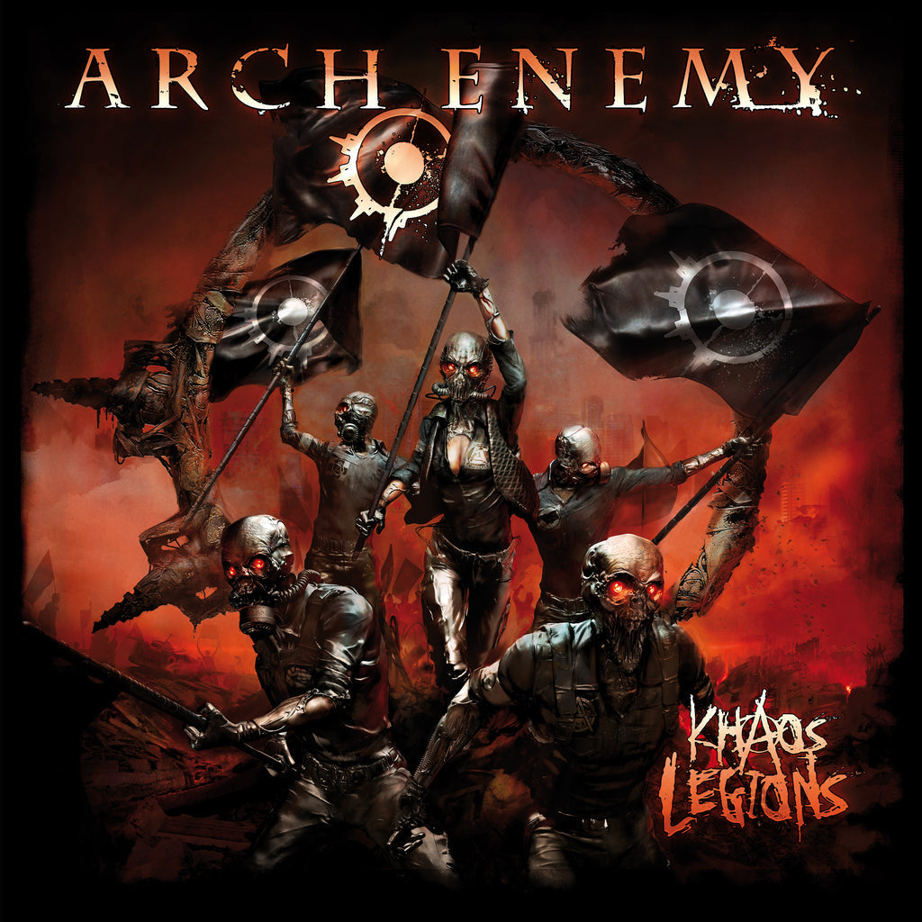 KHAOS LEGIONS (Re-issue 2023) - Ltd. Orange Vinyl Arch Enemy