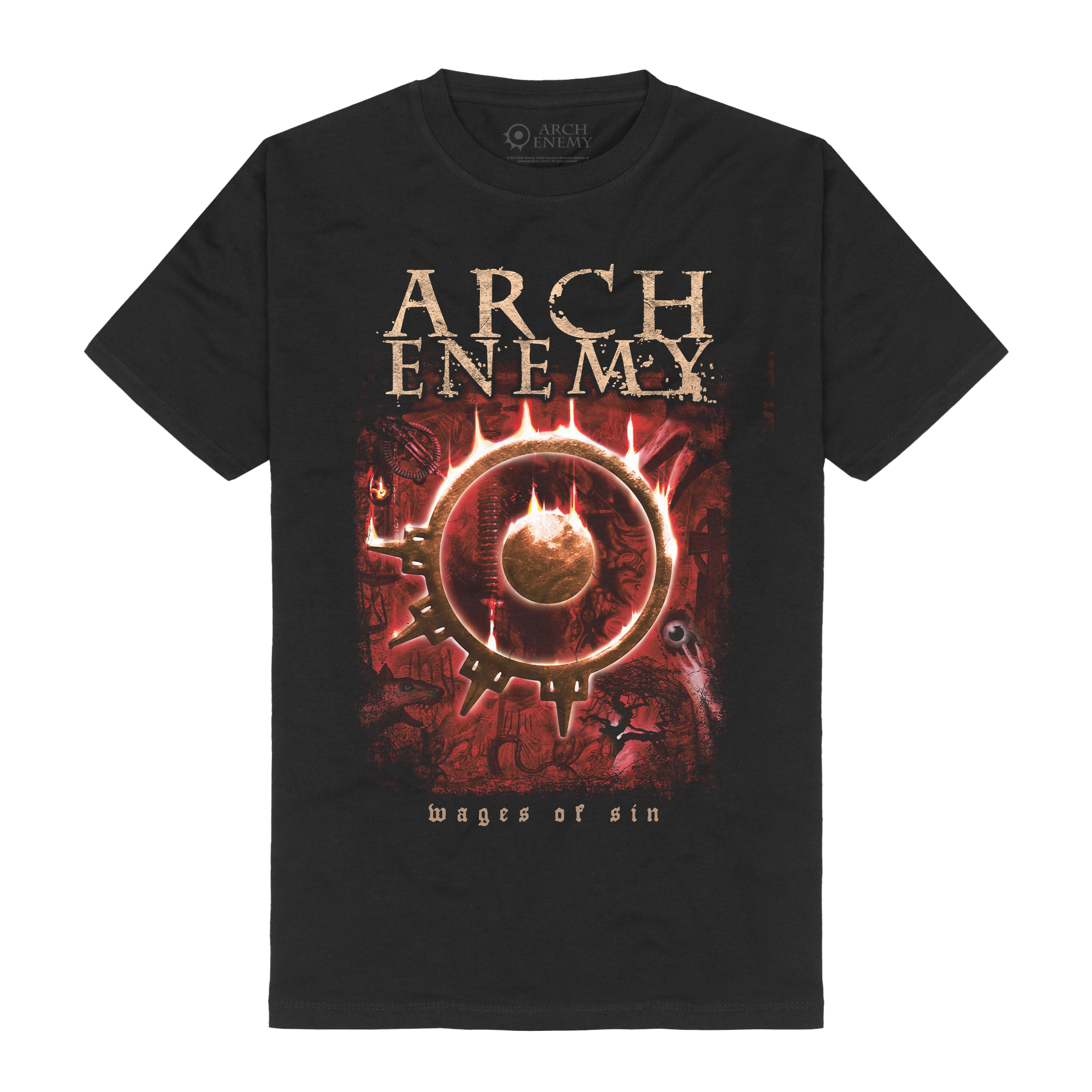 ARCH ENEMY wages of sin Tシャツ Wages Of Sin - T-Shirt – Arch Enemy Official Merchandise Store