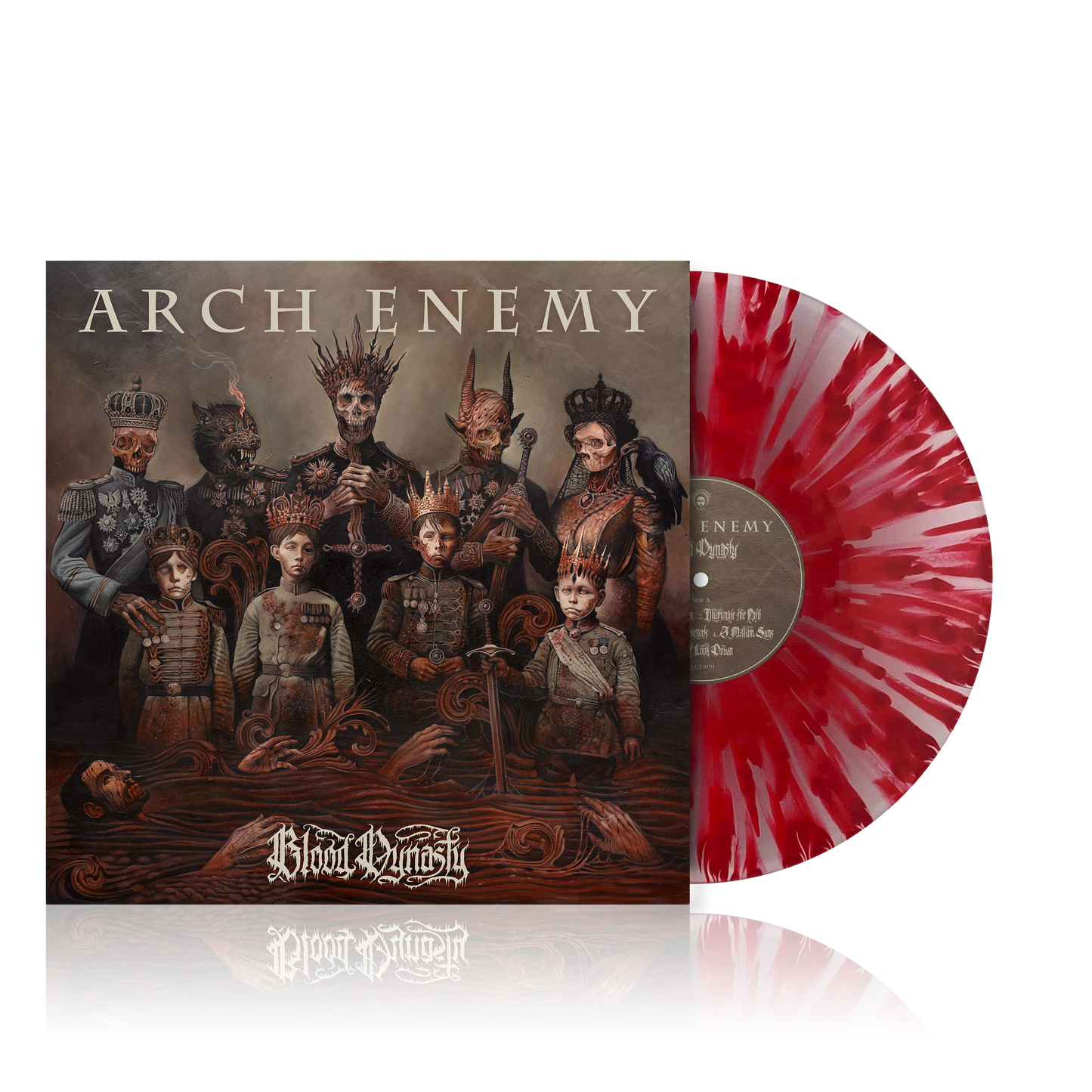 Blood Dynasty - Ltd. RED BLOOD SPLATTER Vinyl Arch Enemy