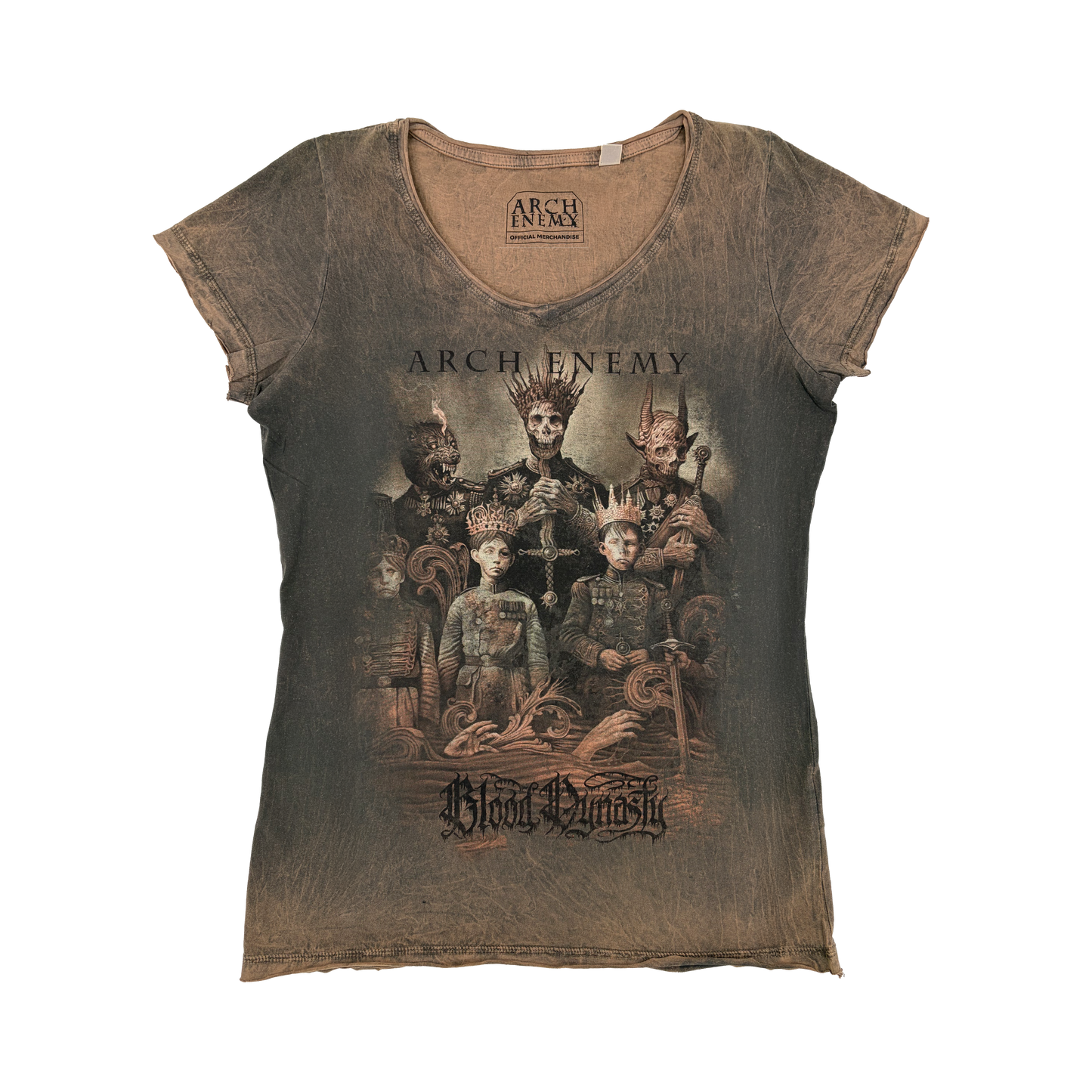 Blood Dynasty Acid Wash - Girl-Shirt
