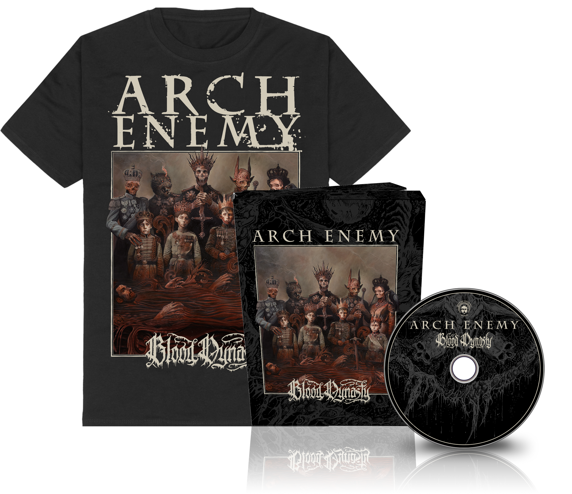 Arch Enemy - Blood Dynasty - Ltd. Deluxe CD Box Set Bundle