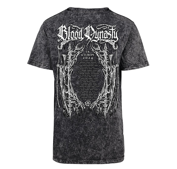 Blood Dynasty Tour 2024 Acid Washed - T-Shirt Arch Enemy