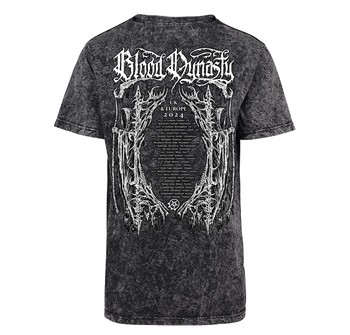 Blood Dynasty Tour 2024 Acid Washed - T-Shirt Arch Enemy