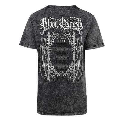 Blood Dynasty Tour 2024 Acid Washed - T-Shirt Arch Enemy