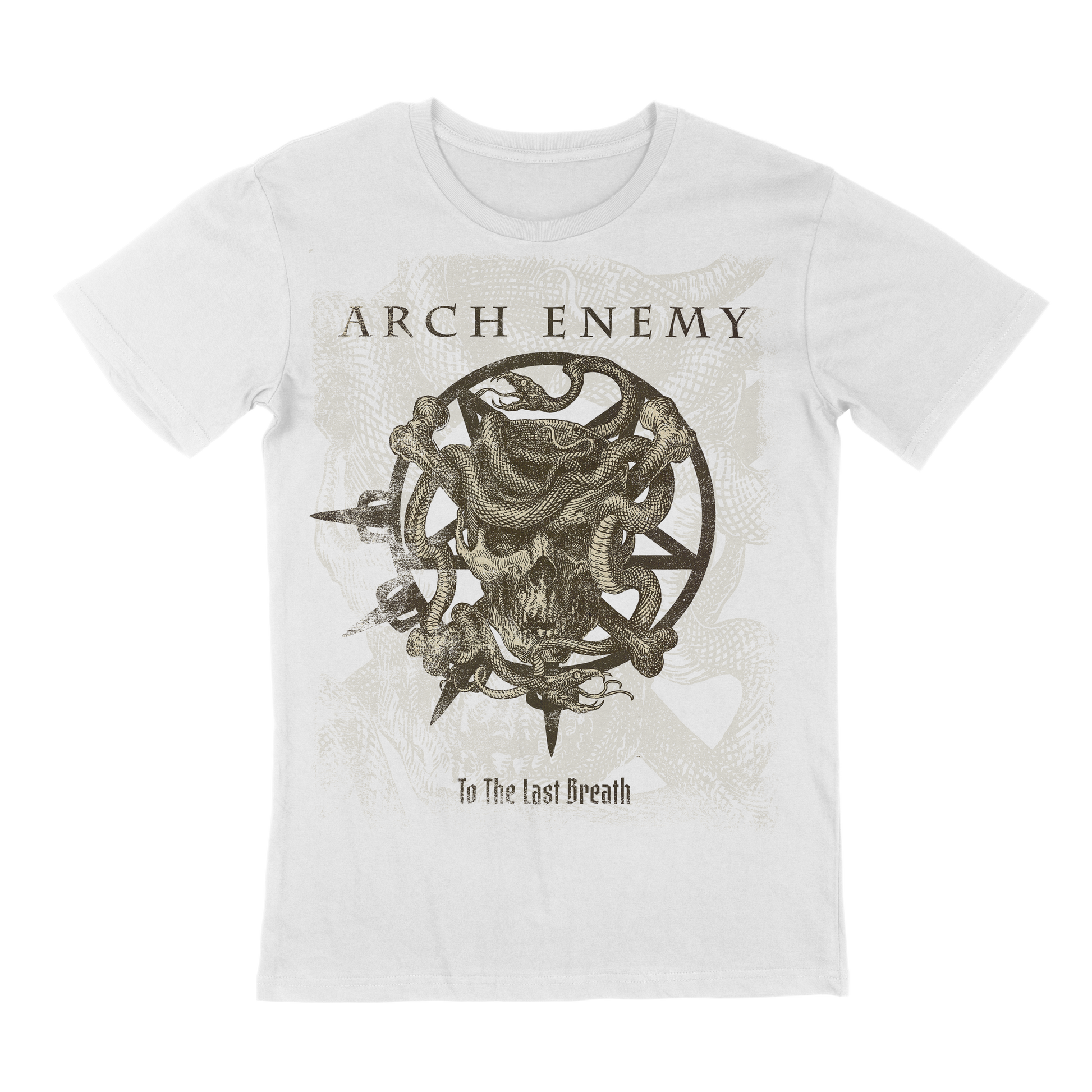 Arch Enemy - To The Last Breath White - T-Shirt – Arch Enemy