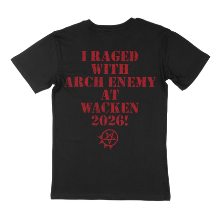 Raged at WACKEN 2026 - T-Shirt