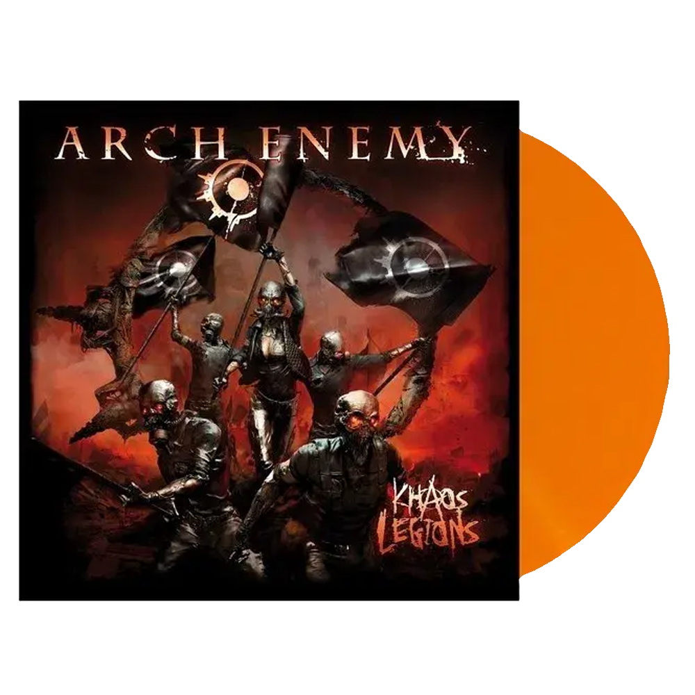 KHAOS LEGIONS (Re-issue 2023) - Ltd. Orange Vinyl Arch Enemy