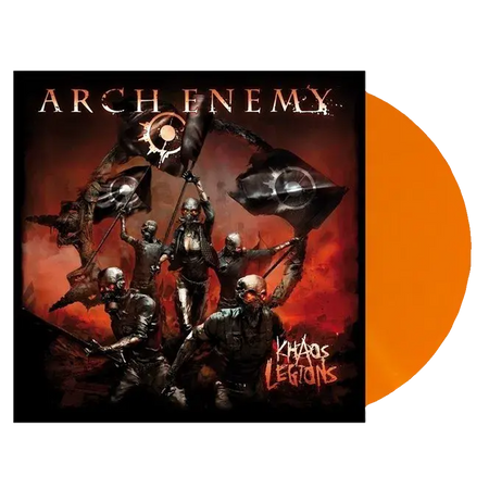 KHAOS LEGIONS (Re-issue 2023) - Ltd. Orange Vinyl Arch Enemy