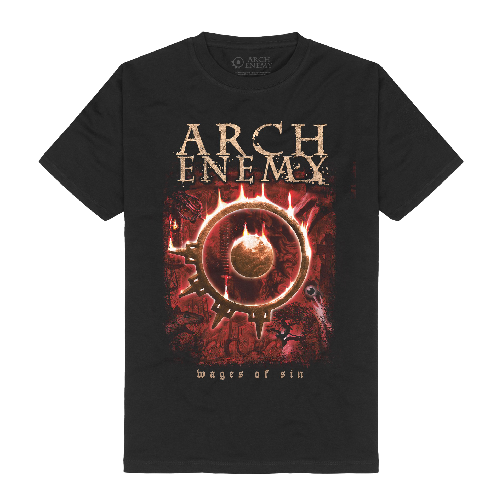 Wages Of Sin - T-Shirt – Arch Enemy Official Merchandise Store
