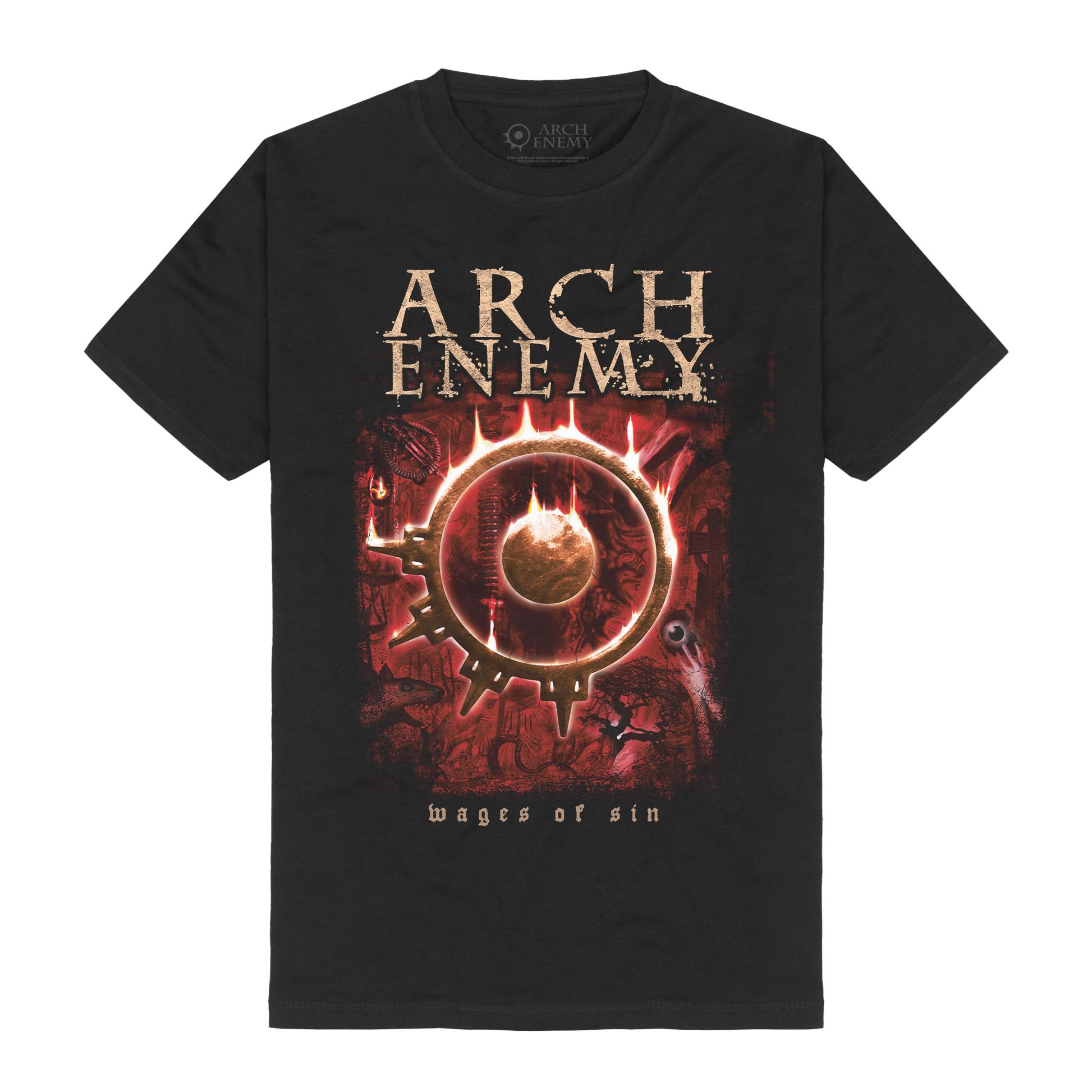 ARCH ENEMY wages of sin Tシャツ Wages Of Sin - T-Shirt – Arch Enemy Official Merchandise Store
